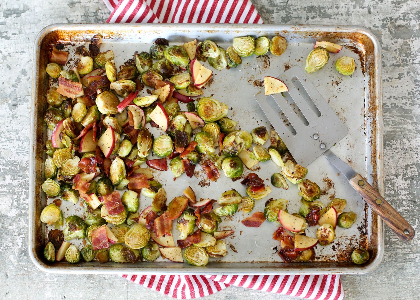 Turn Brussels Sprout Haters into Fans with This Apple Roast